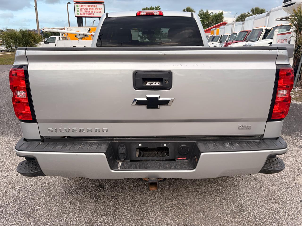 Chevrolet Silverado 1500 4WD Double Cab 143.5" Custom 2018