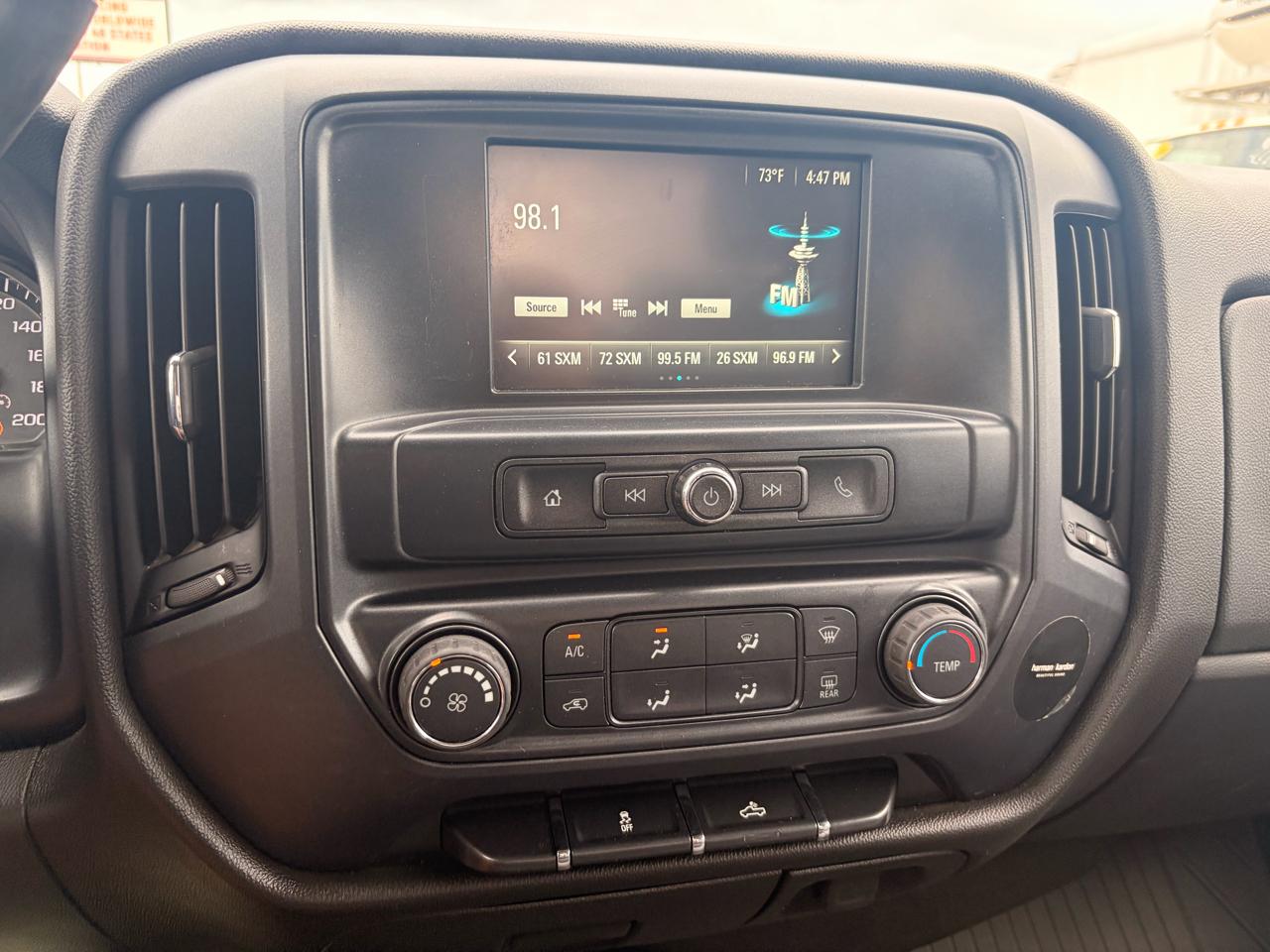 Chevrolet Silverado 1500 4WD Double Cab 143.5" Custom 2018