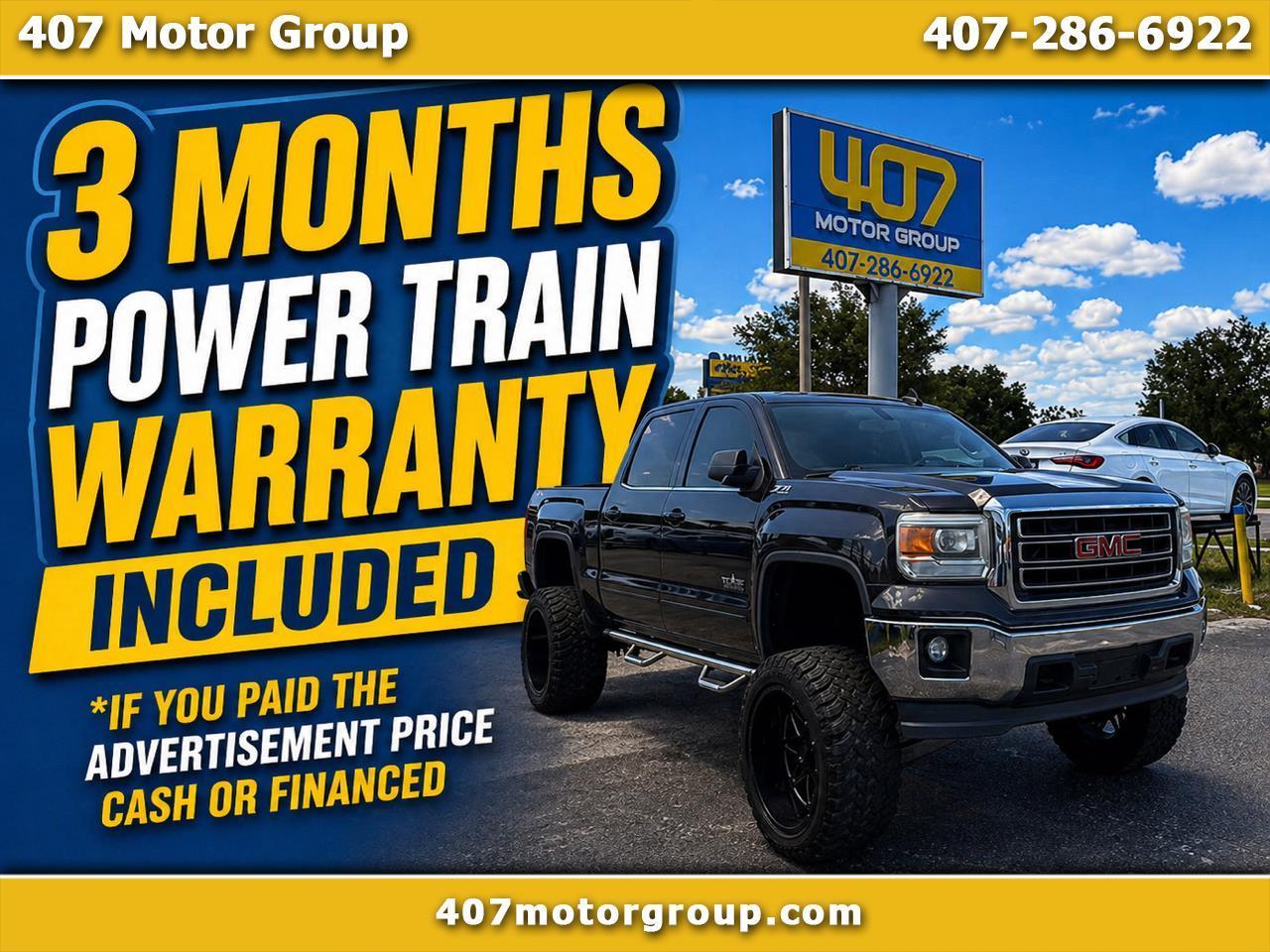 2015 GMC Sierra 1500 SLE Crew Cab 4WD