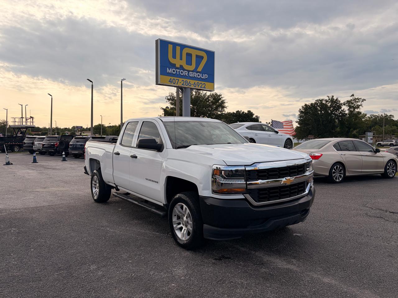 Chevrolet Silverado 1500 2WD Double Cab 143.5" Work Truck 2019