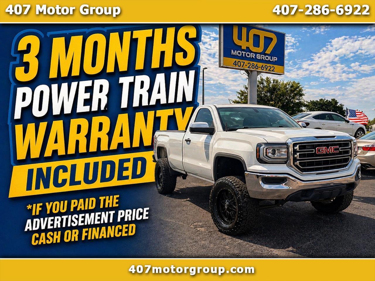 GMC Sierra 1500 Base Long Box 2WD 2017