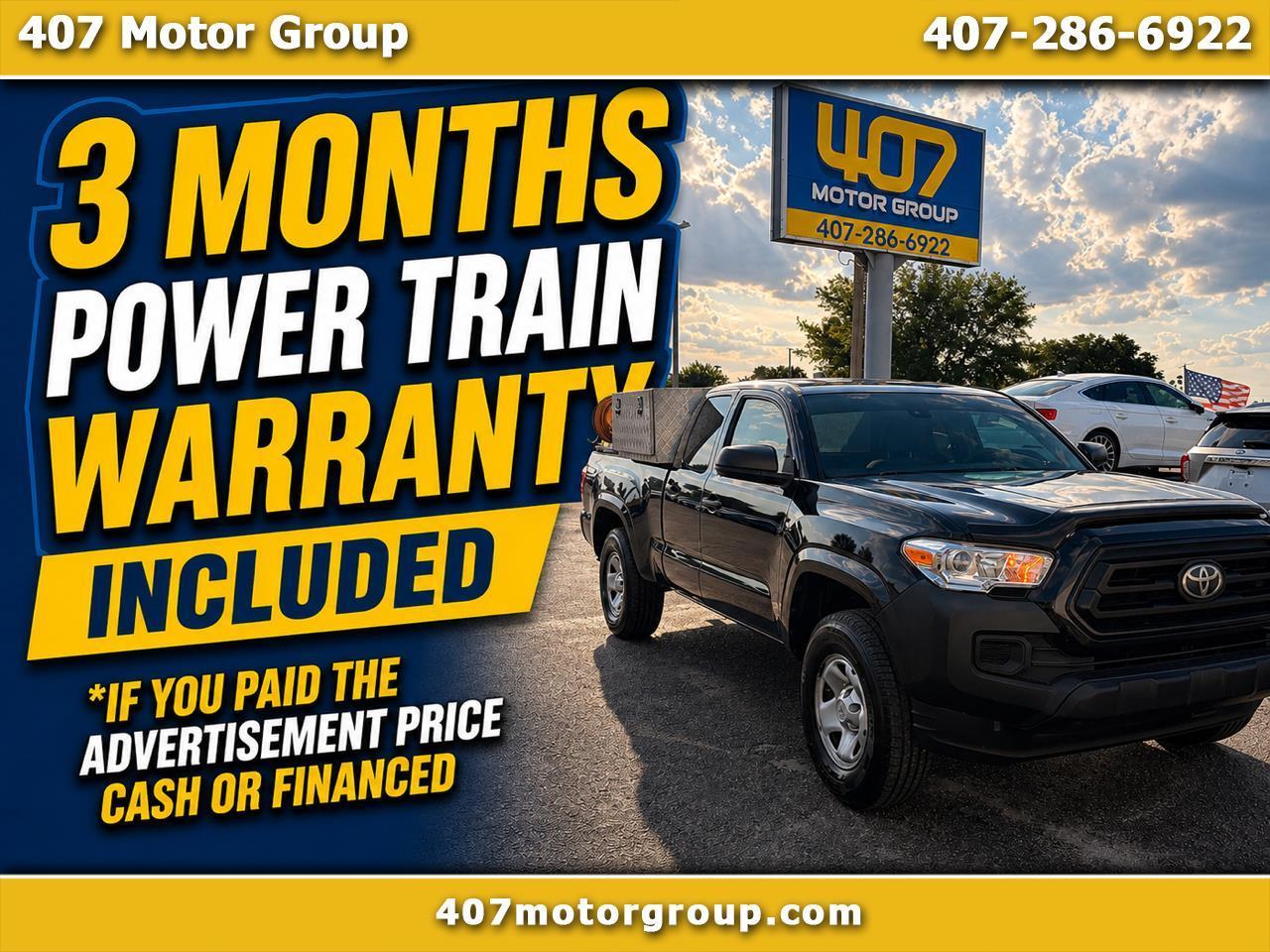 Toyota Tacoma 2WD Access Cab I4 AT SR (Natl) 2020