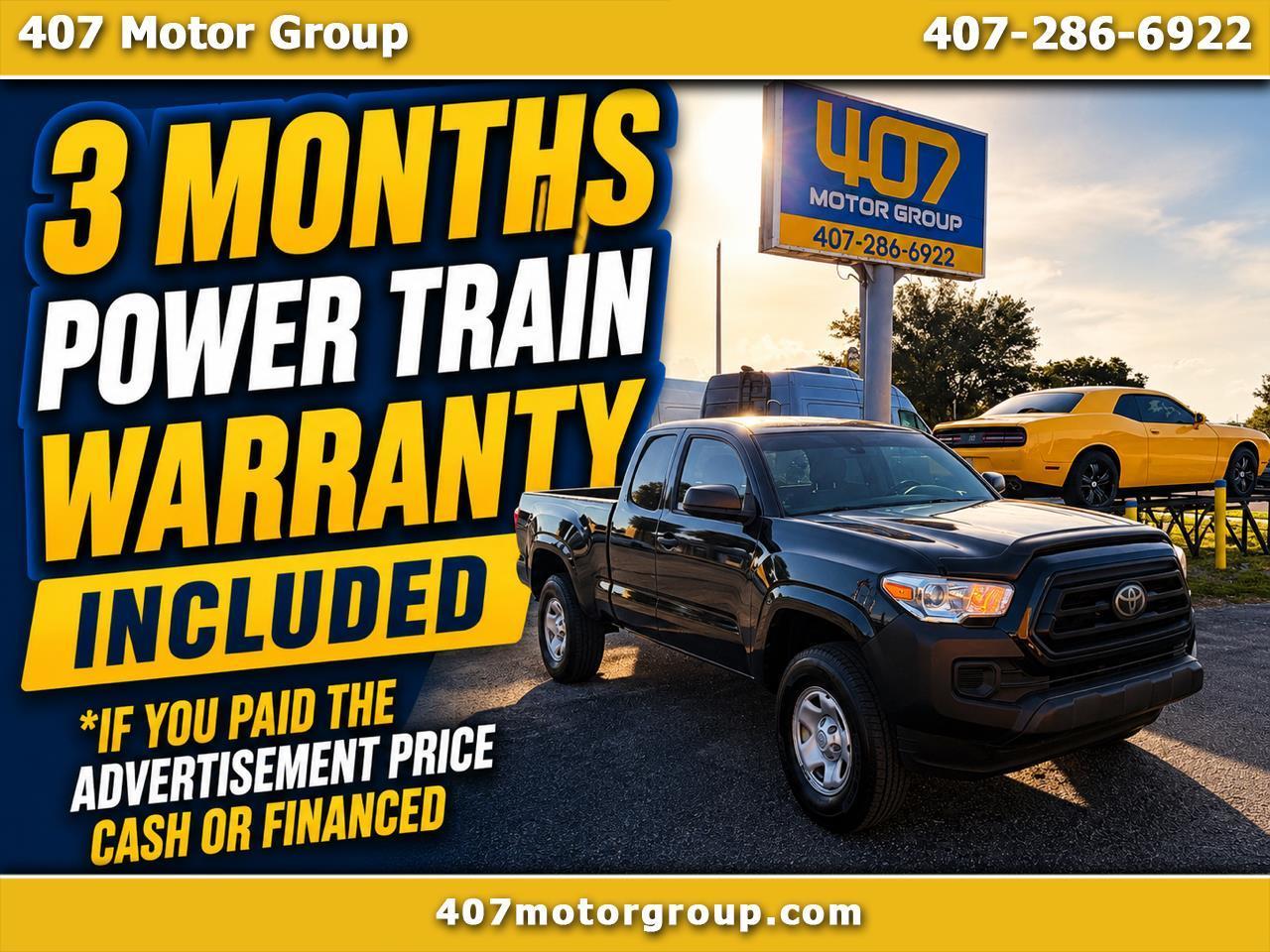 2020 Toyota Tacoma 2WD Access Cab I4 AT SR (Natl)