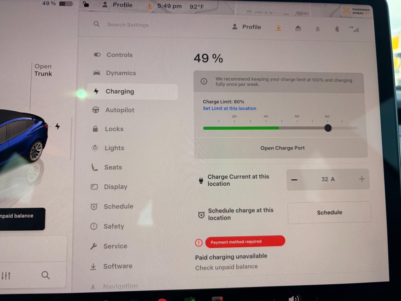Tesla Model 3 Standard Range 4D Sedan RWD 2022