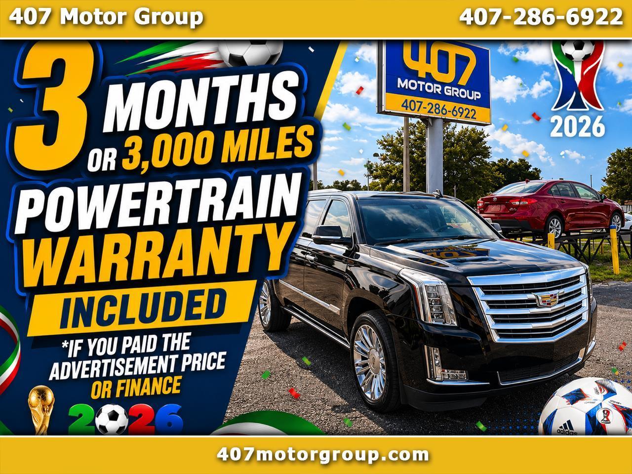 Cadillac Escalade ESV Platinum 4WD 2018