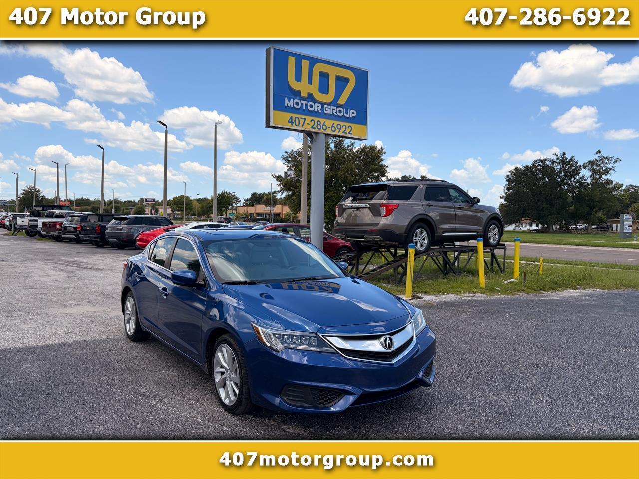 2017 Acura ILX 8-Spd AT w/ AcuraWatch Plus Package