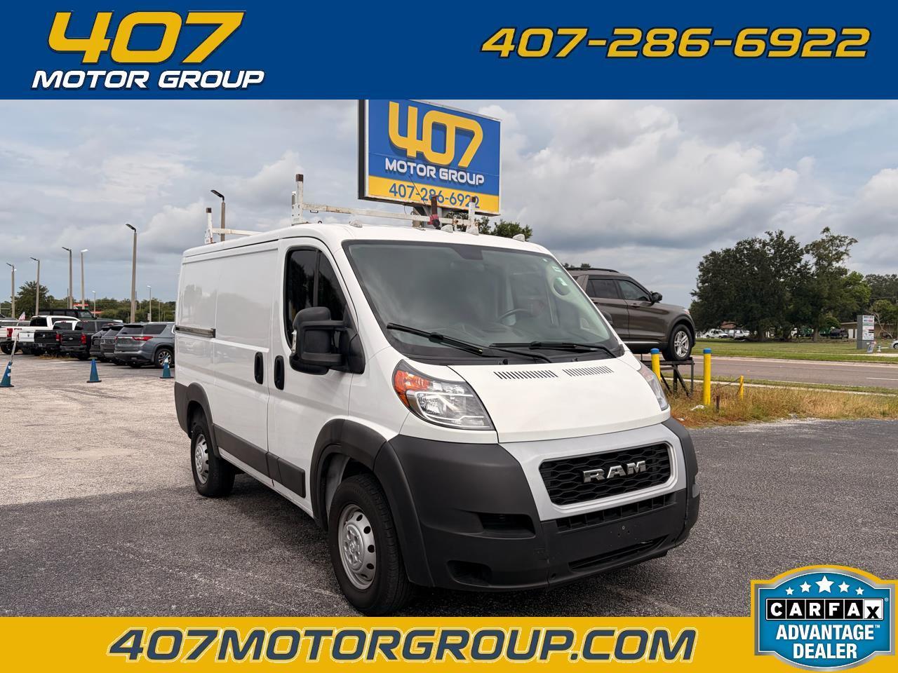 2019 RAM Promaster 1500 Low Roof Tradesman 118-in. WB