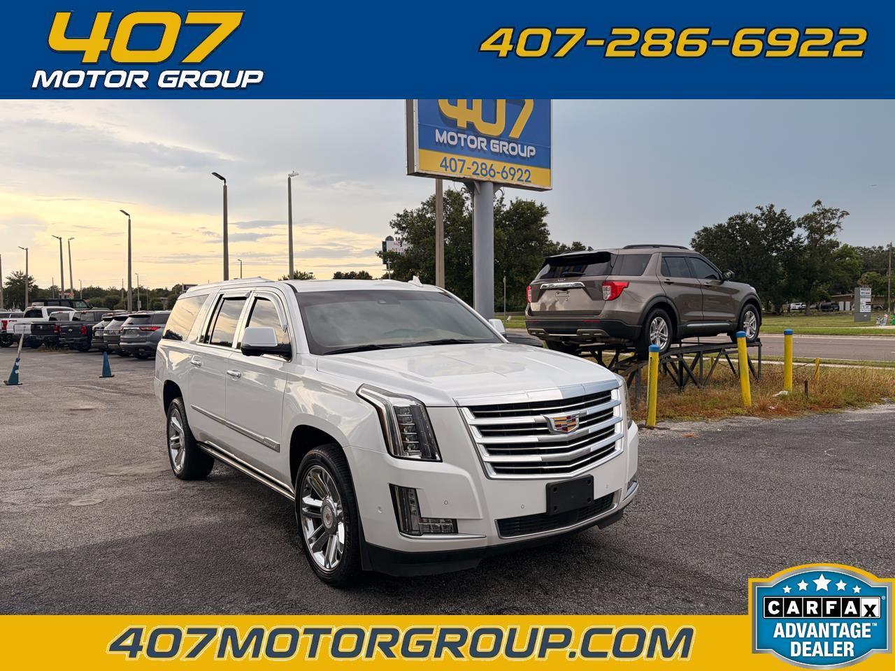 2017 Cadillac Escalade ESV Platinum 4WD