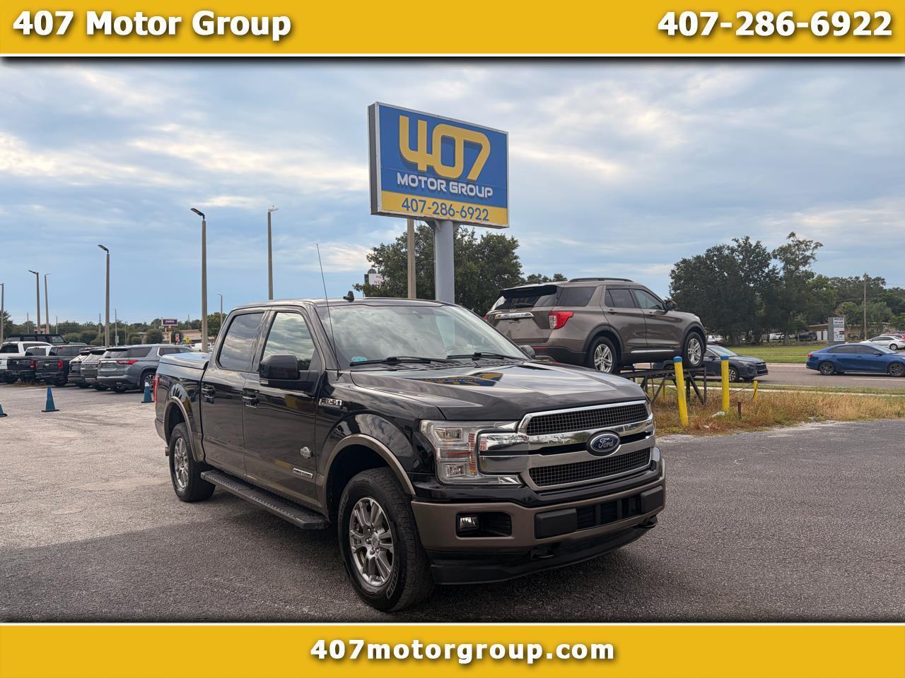 Ford F-150 4WD SuperCrew 145" King Ranch 2018