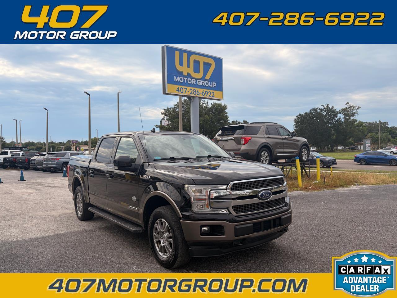 2018 Ford F-150 4WD SuperCrew 145" King Ranch