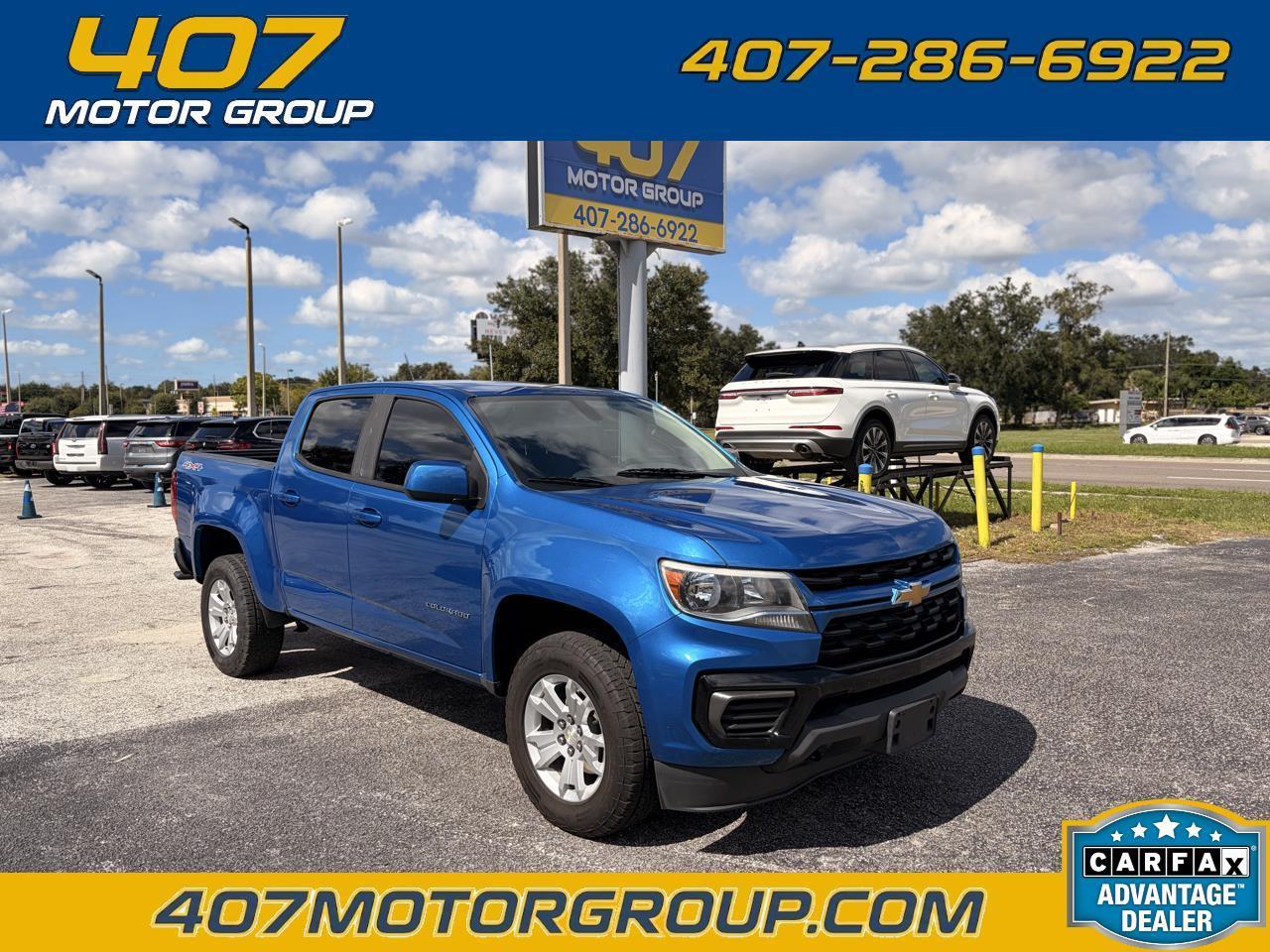 Chevrolet Colorado LT Crew Cab Long Box 4WD 2021