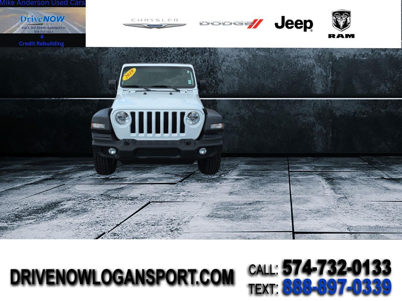 2018 Jeep Wrangler Unlimited Sport S