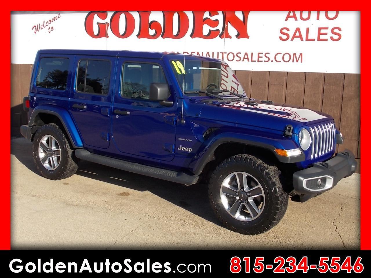 2019 Jeep Wrangler Unlimited Sahara 4x4 