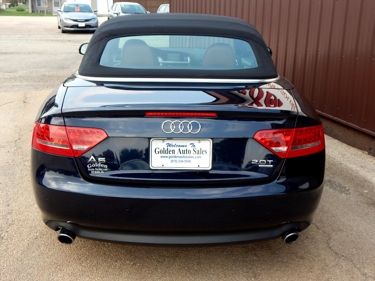 Audi A5 2dr Cabriolet Auto quattro 2.0T Premium Plus 2011 Audi A5 2dr Cabriolet Auto quattro 2.0T Premium Plus 2011