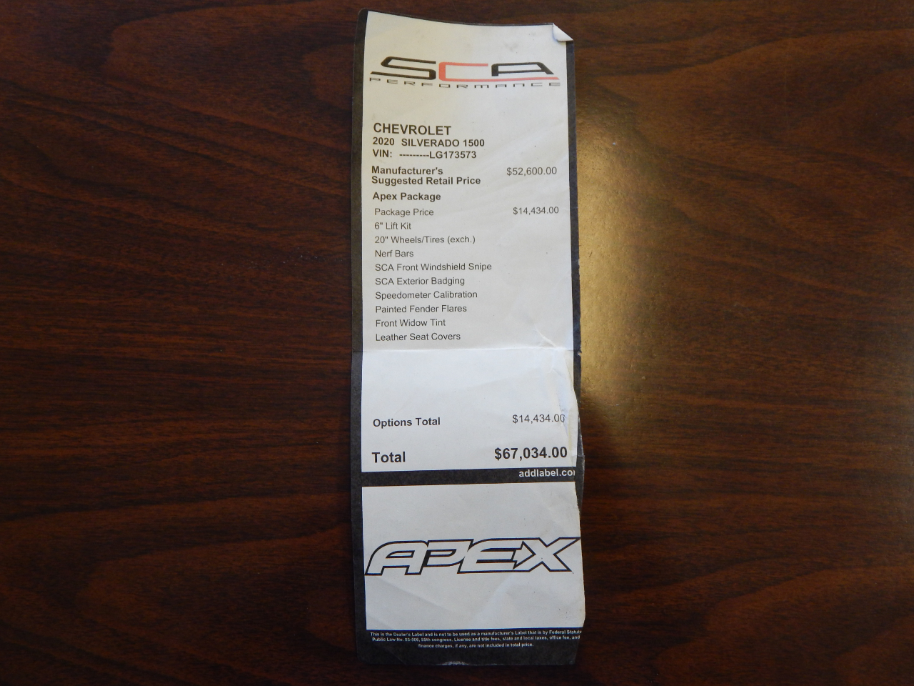 Chevrolet Silverado 1500 4WD Crew Cab 147" RST 2020