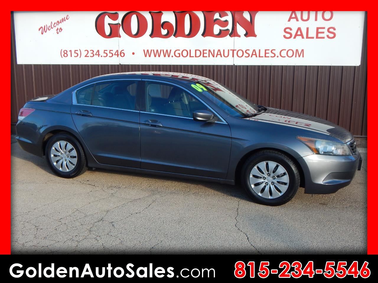 2009 Honda Accord Sdn 4dr I4 Auto LX