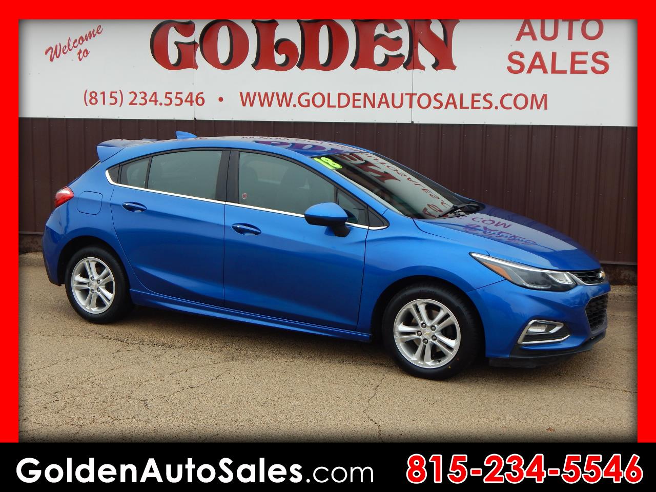 2018 Chevrolet Cruze 4dr HB 1.4L LT w/1SD