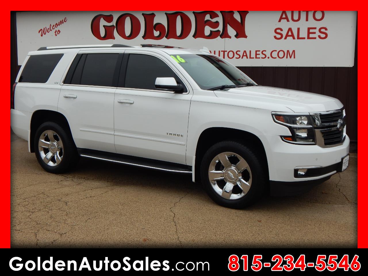 2016 Chevrolet Tahoe 4WD 4dr LTZ