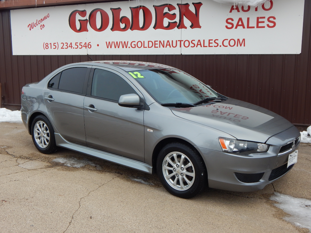 Mitsubishi Lancer 4dr Sdn CVT SE AWD 2012