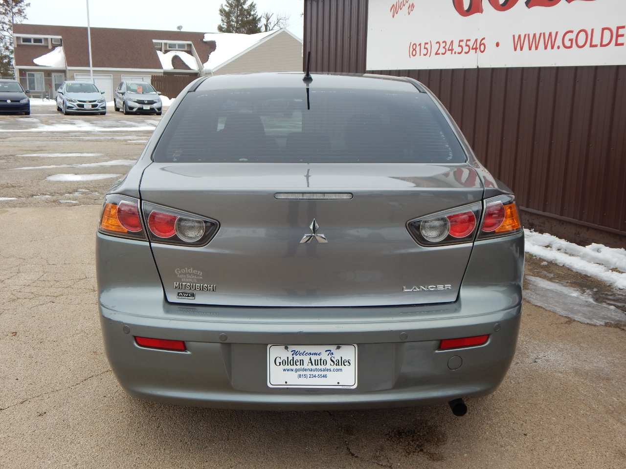 Mitsubishi Lancer 4dr Sdn CVT SE AWD 2012