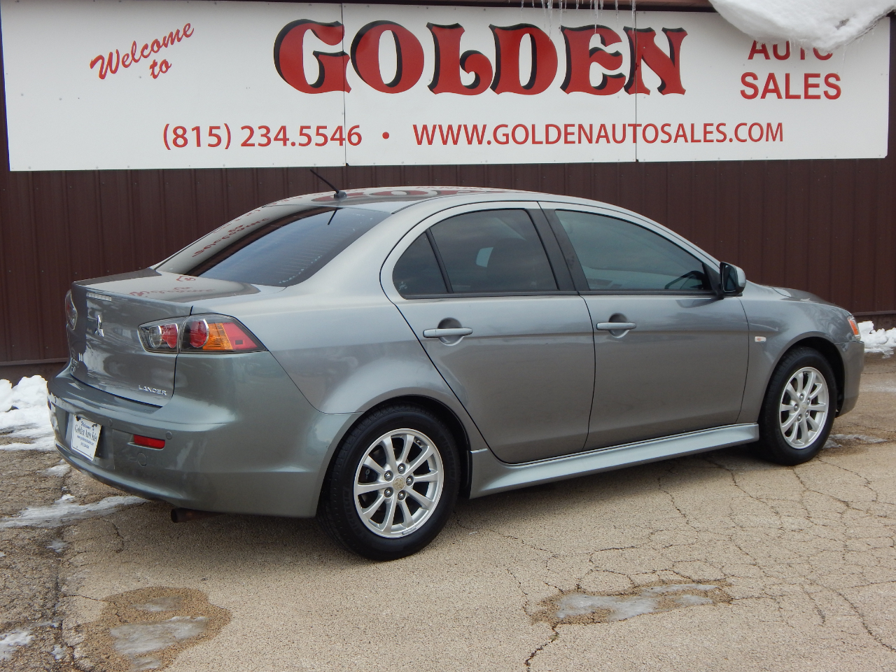 Mitsubishi Lancer 4dr Sdn CVT SE AWD 2012