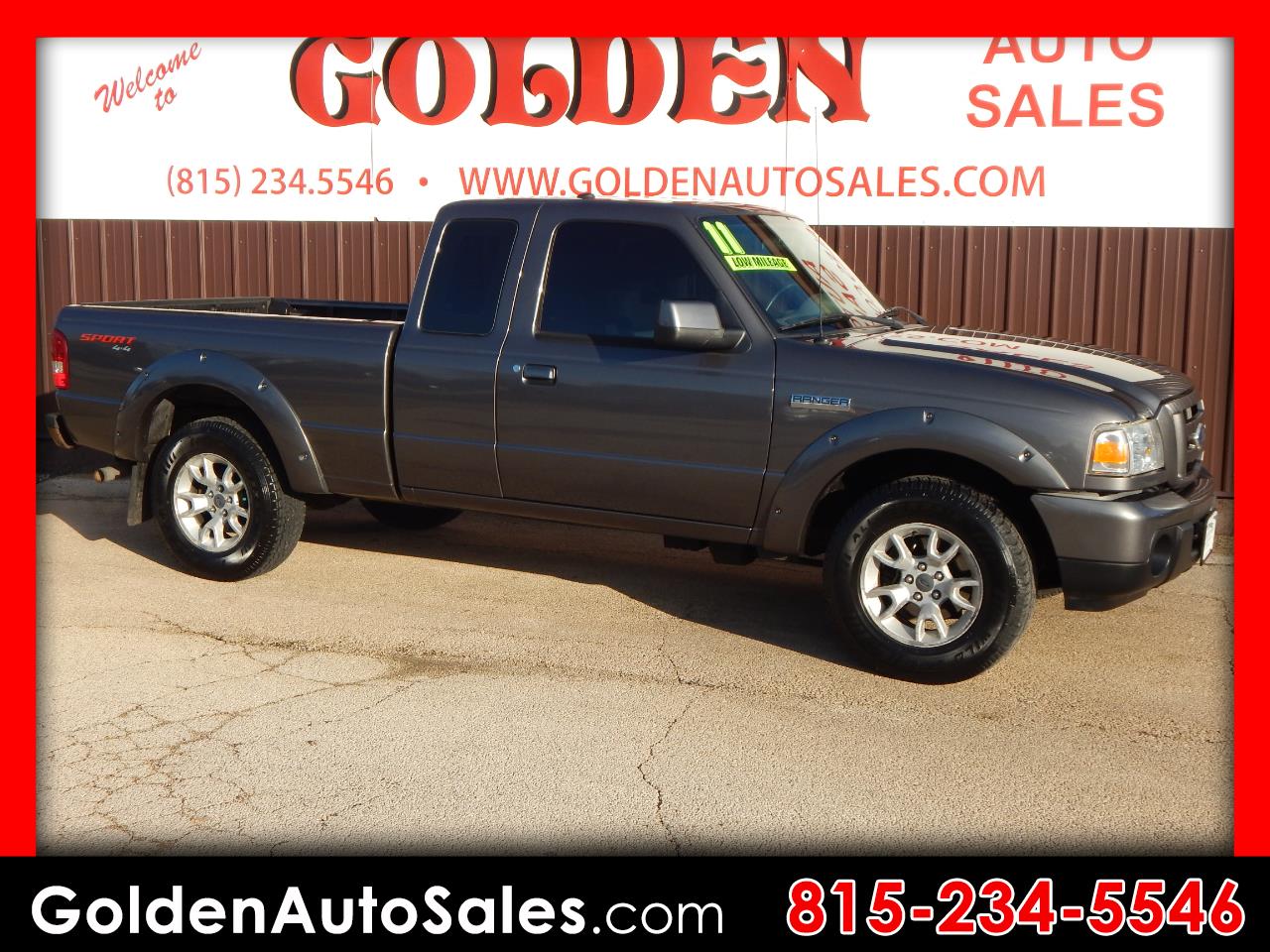 2011 Ford Ranger 4WD 4dr SuperCab 126" Sport