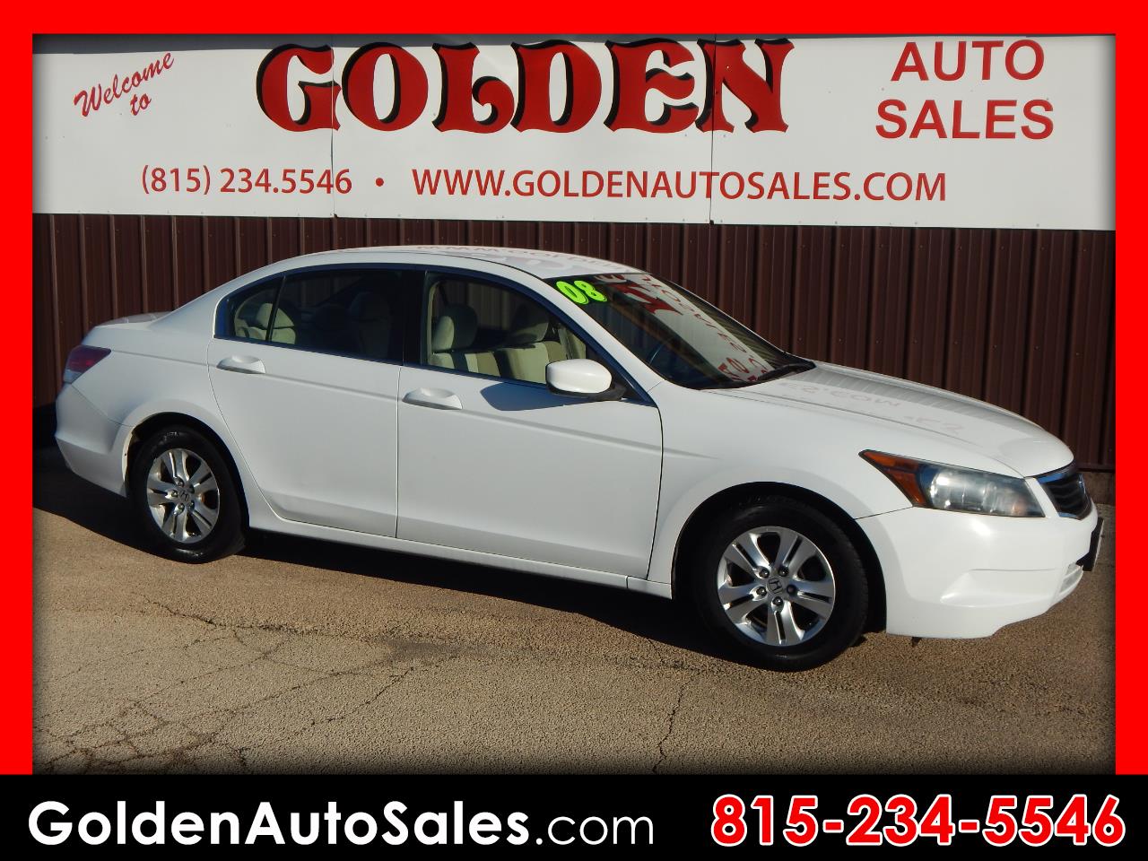 Honda Accord Sdn 4dr I4 Auto LX-P 2008