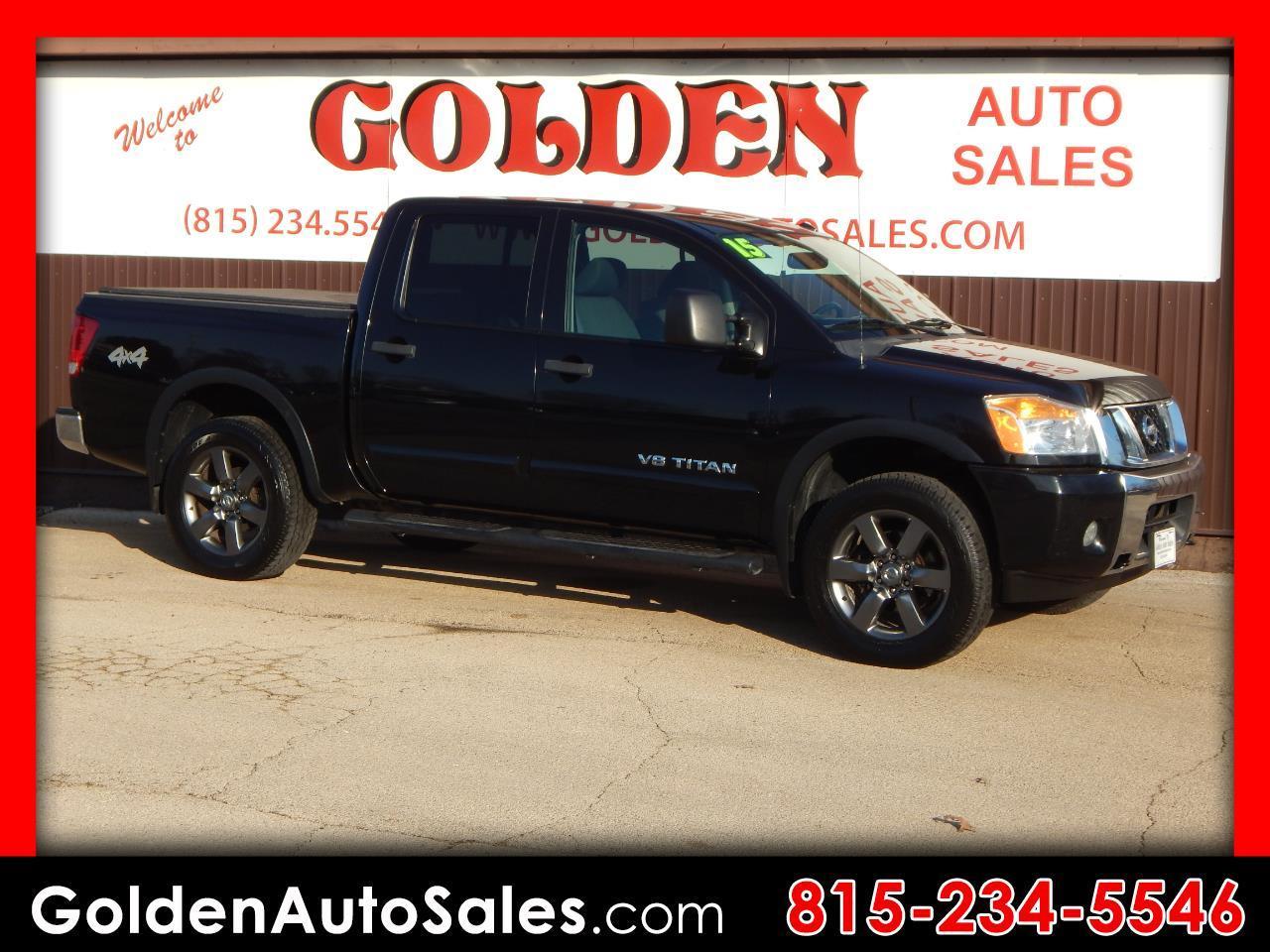 2015 Nissan Titan 4WD Crew Cab SWB SV