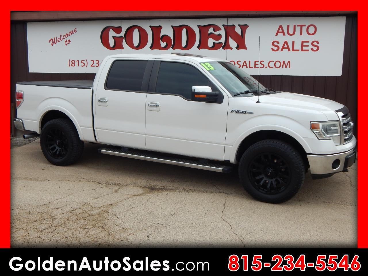 2013 Ford F-150 4WD SuperCrew 145" Lariat