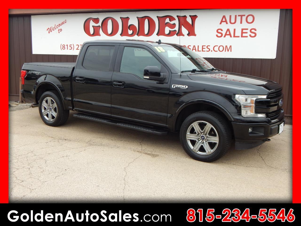 2018 Ford F-150 LARIAT 4WD SuperCrew 5.5' Box