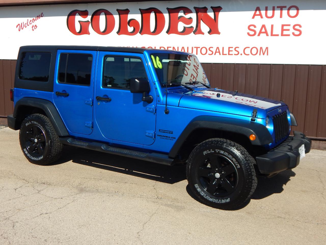 Jeep Wrangler Unlimited 4WD 4dr Sport 2016
