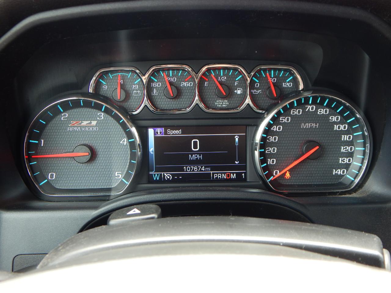 Chevrolet Silverado 2500HD 4WD Crew Cab 153.7" LTZ 2016