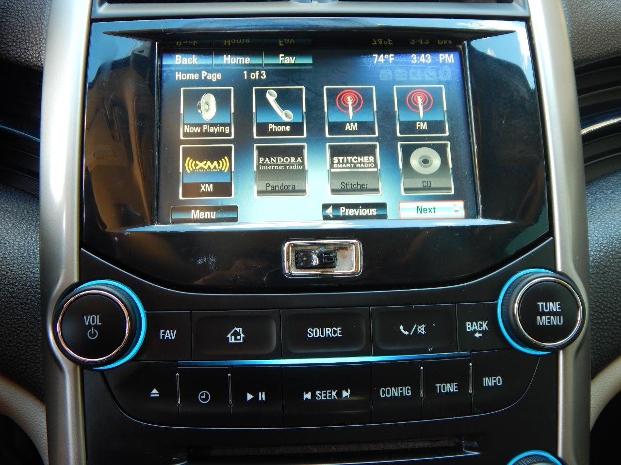 Chevrolet Malibu 4dr Sdn LT w/2LT 2015