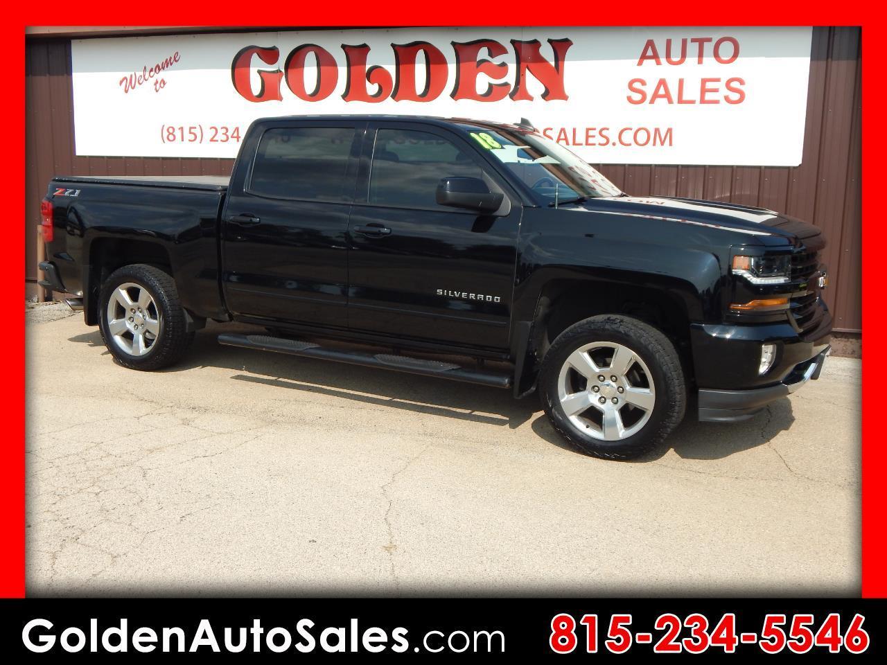 2018 Chevrolet Silverado 1500 4WD Crew Cab 143.5" LT w/2LT