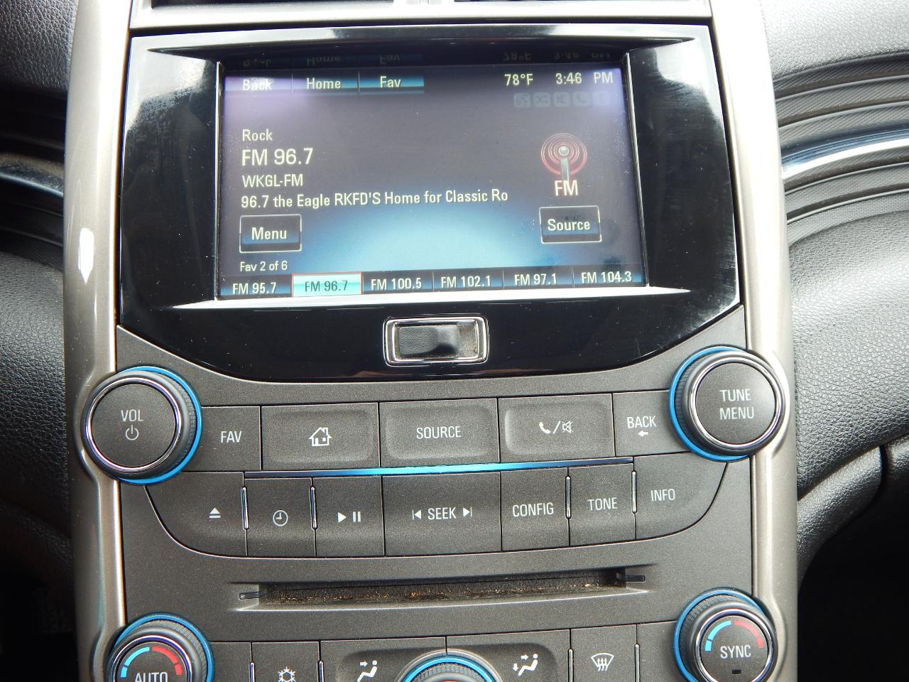 Chevrolet Malibu 4dr Sdn LT w/2LT 2013