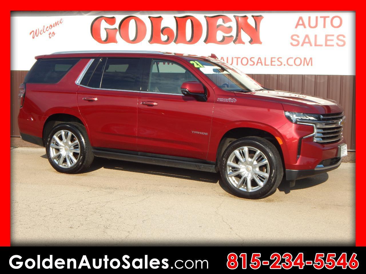 2021 Chevrolet Tahoe 4WD 4dr High Country