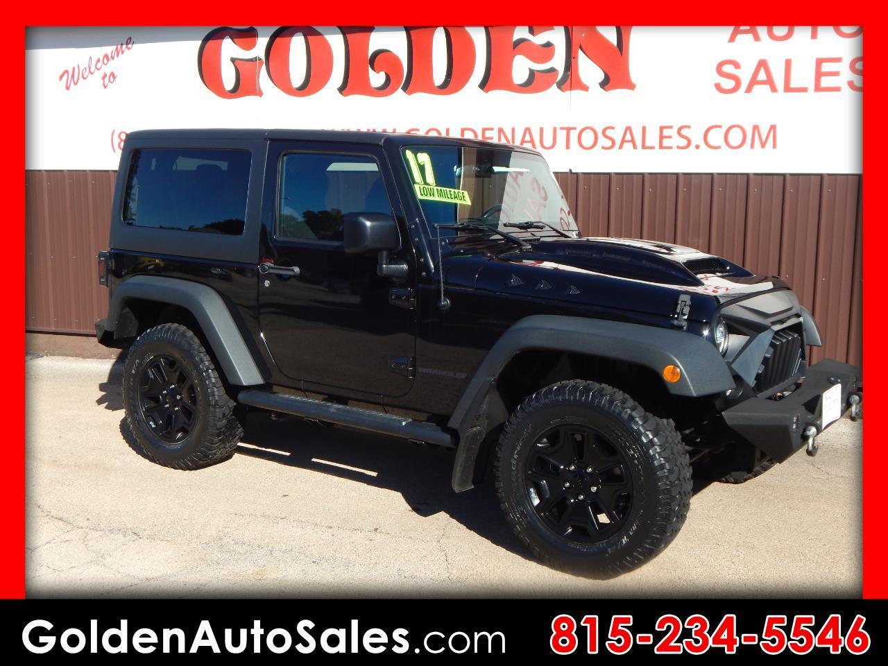 2017 Jeep Wrangler Willys Wheeler 4x4