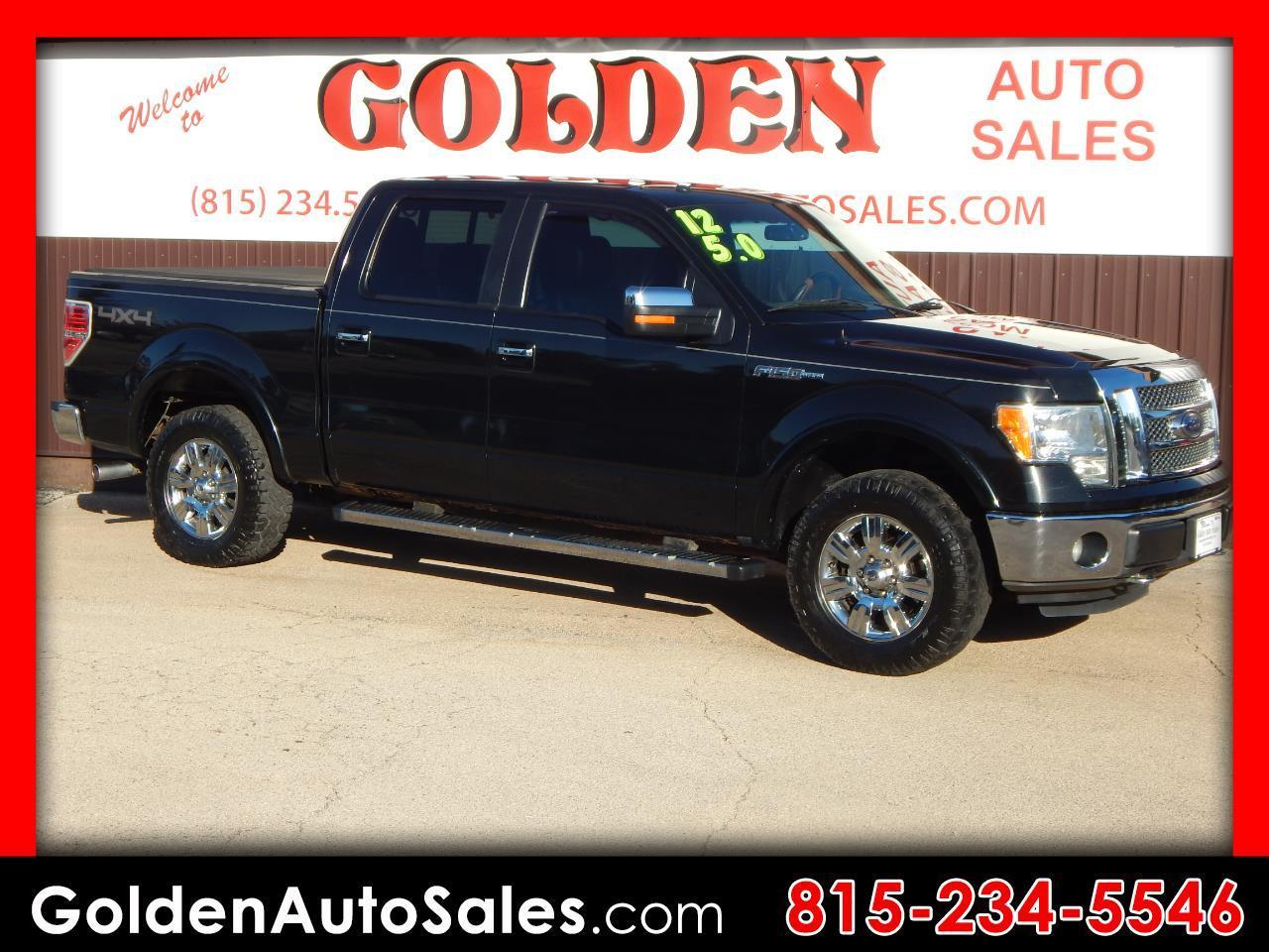 Ford F-150 4WD SuperCrew 145" Lariat 2012
