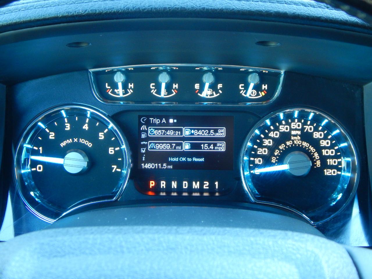 Ford F-150 4WD SuperCrew 145" Lariat 2012