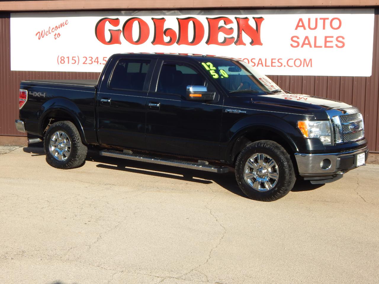 Ford F-150 4WD SuperCrew 145" Lariat 2012