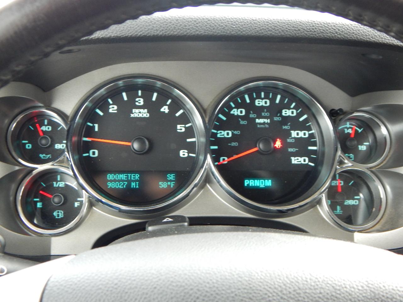 Chevrolet Silverado 1500 2WD Ext Cab 143.5" LT 2012