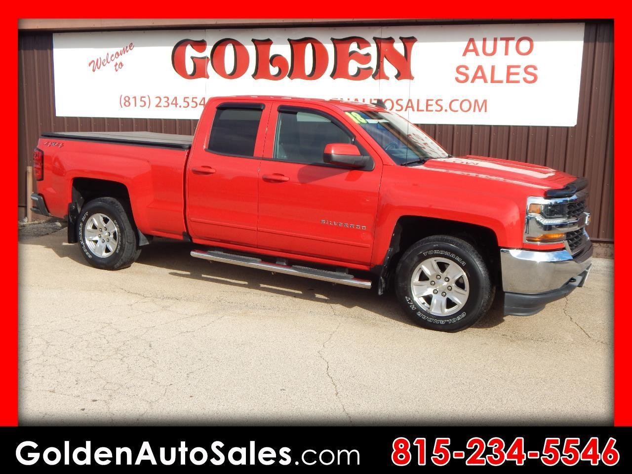 2018 Chevrolet Silverado 1500 4WD Double Cab 143.5" LT w/1LT