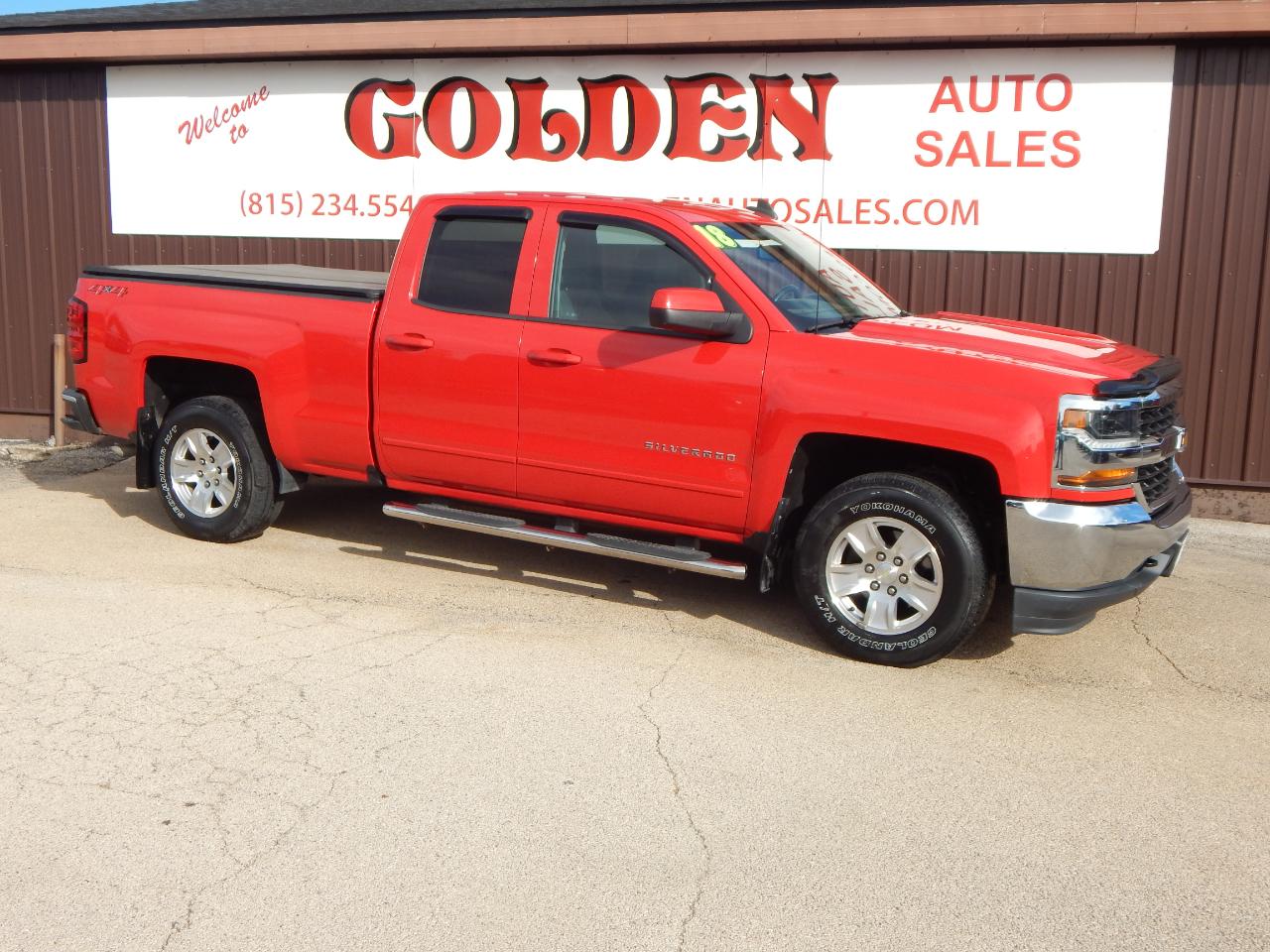 Chevrolet Silverado 1500 4WD Double Cab 143.5" LT w/1LT 2018