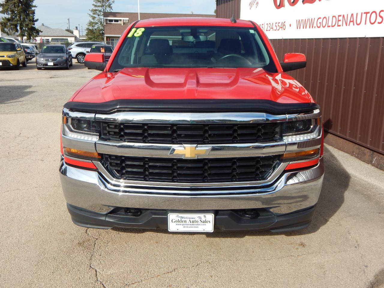Chevrolet Silverado 1500 4WD Double Cab 143.5" LT w/1LT 2018