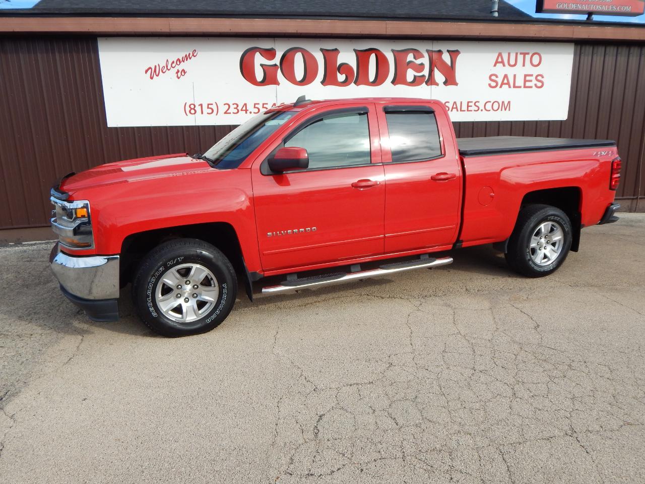 Chevrolet Silverado 1500 4WD Double Cab 143.5" LT w/1LT 2018