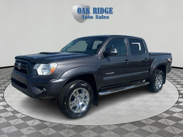 Gray 2012 Toyota Tacoma Double Cab SB V6 4WD Pickup Truck Four-Wheel Drive Automatic