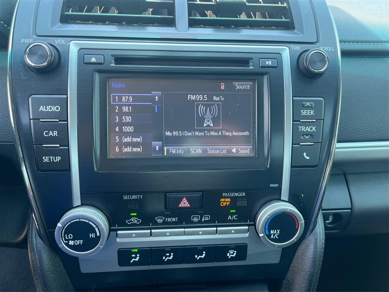 Toyota Camry SE Sport 2014
