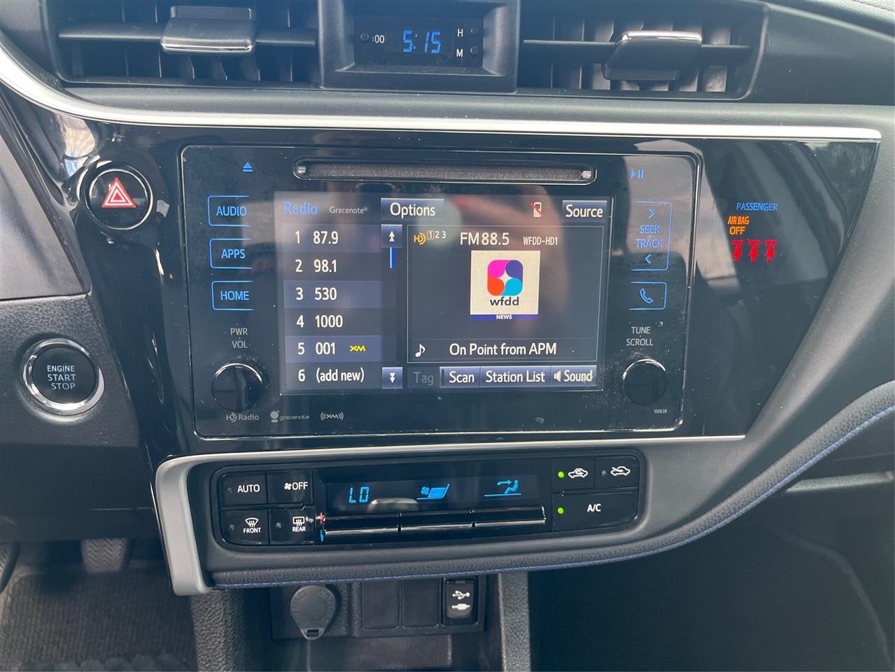 Toyota Corolla SE 2019