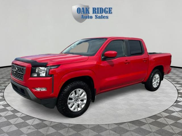 Red 2022 Nissan Frontier Pickup Truck 4X2 9-Speed Automatic