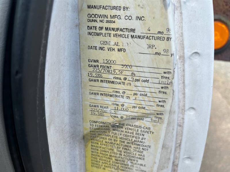 Chevrolet C/K 3500 Reg. Cab 2WD 1998